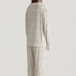 Muse Long PJs — Rose Garden: Women's long-sleeve pajama set in a delicate rose garden print.  Comfortable and stylish.