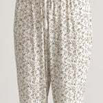 Muse Long PJs — Rose Garden: Comfortable women's pajama pants in a delicate rose garden print.