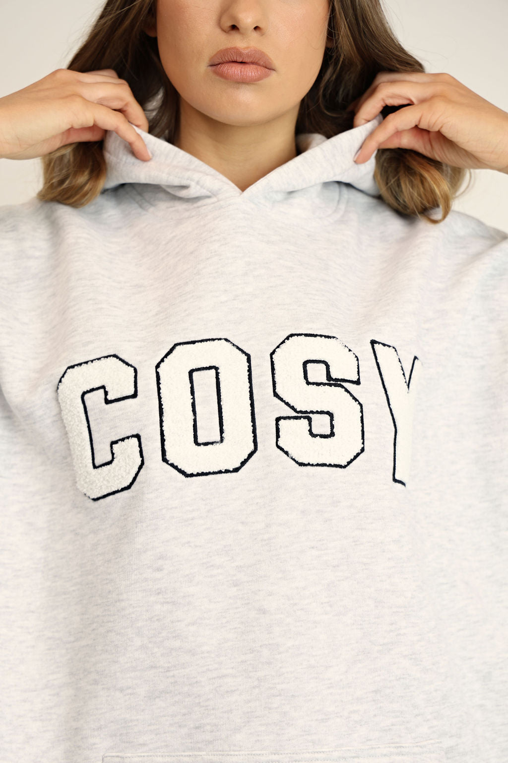 Cosy Hoodie Melange  Oversized Comfort with Ethical Craftsmanship – Girl  Of Muse
