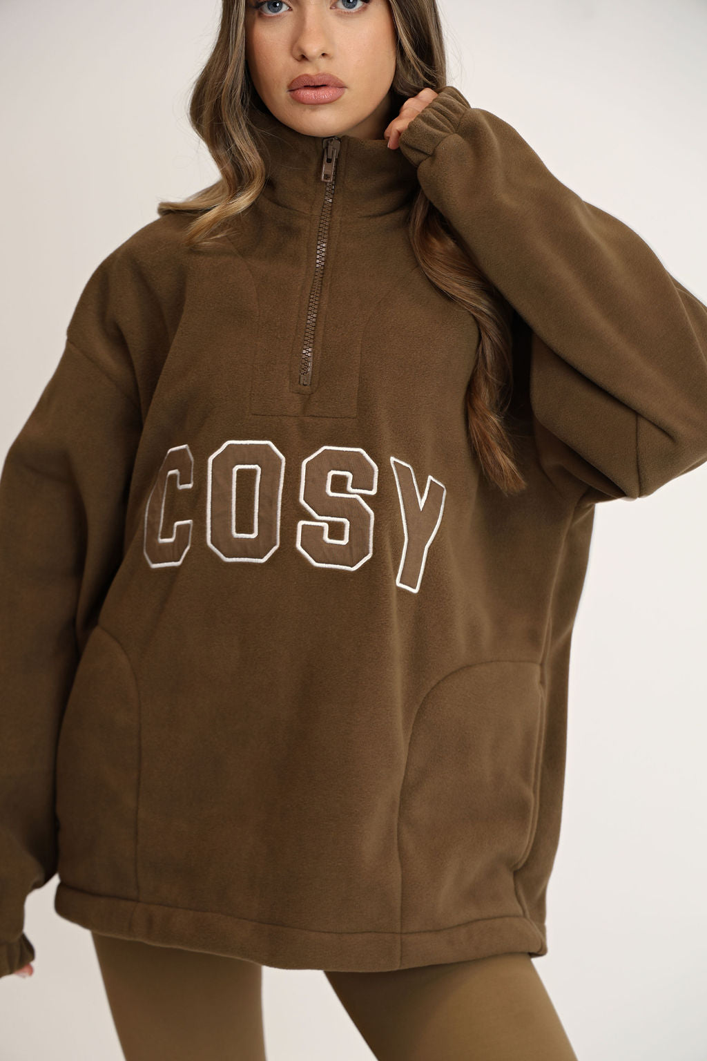 Cosy Zipped Fleece | Ethically Crafted, Oeko-Tex Certified Comfortable ...