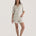 Muse Short PJs — Rose Garden: Women's floral pajama set, featuring a short-sleeved button-down top and coordinating shorts.