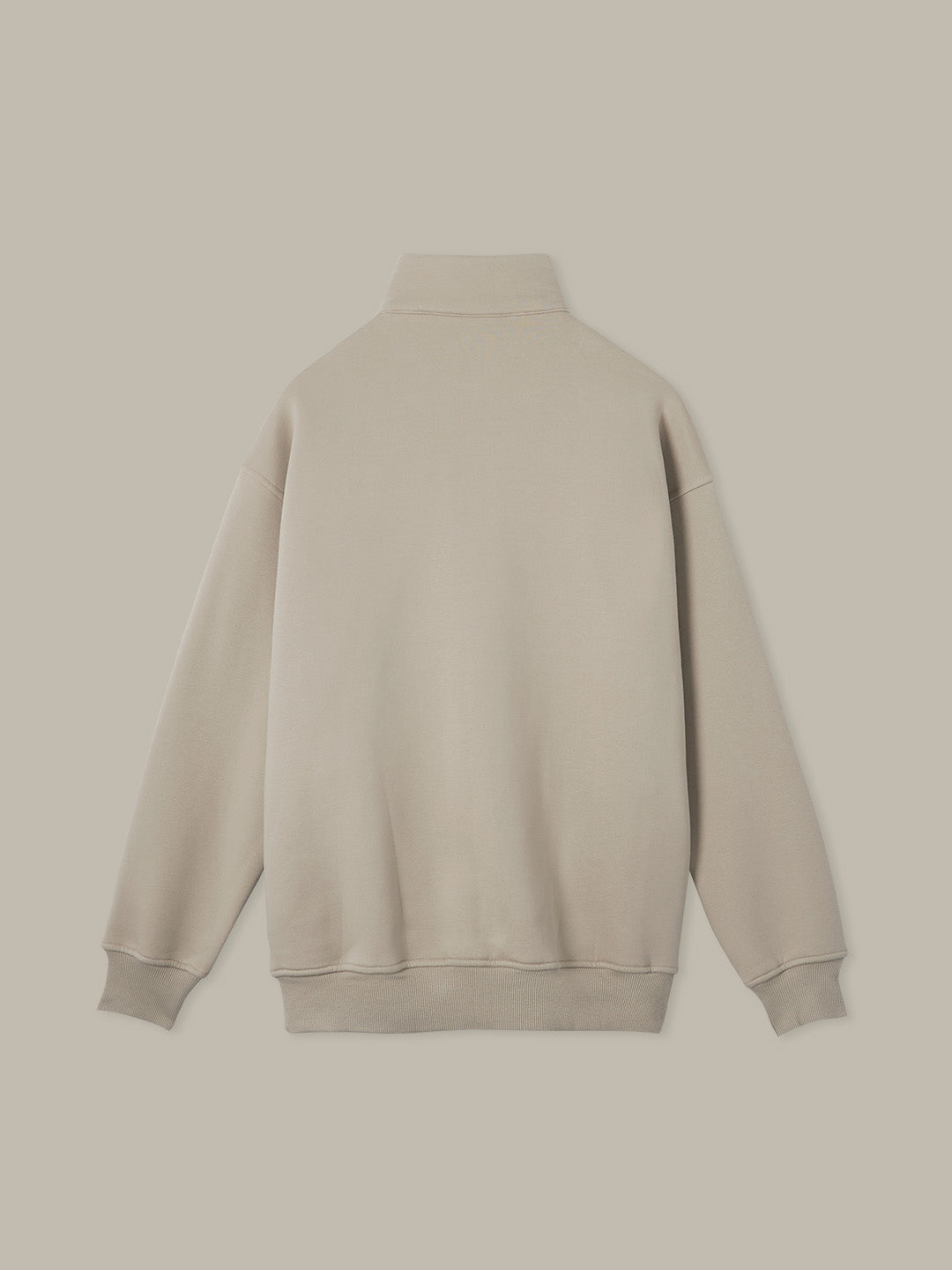 Half-Zip Sweatshirt - Soft Earth